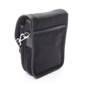 Prada shoulder TESSUTO bag Saffiano SAFFIANO RE black NYLON leather